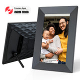Proscan, 10" Wi-Fi Digital Picture Frame, Send Photos & Videos Instantly via the Free Frameo App, Black