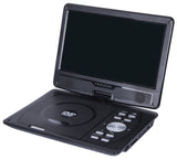 Proscan, 10" Portable DVD Player, Swivel Screen, 5hr Battery, Black