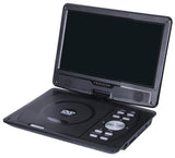 Proscan, 10" Portable DVD Player, Swivel Screen, 5hr Battery, Black