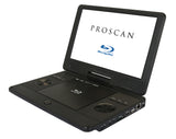 Proscan, 11.6" Portable Blu-Ray Disc™ Media Player, Swivel Screen, Black