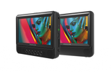 Proscan, 7" Dual Screen Portable DVD Player, Black