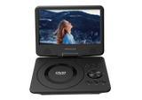 Proscan, 9" Portable DVD Player, Swivel Screen, 5hr Battery, Black