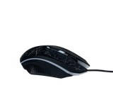 Proscan, 4 In 1 Gaming Set, Includes:Light Up Keyboard,Light Up Mouse,Headset With Mic,Mouse Pad, Black