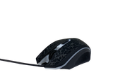 Proscan, 4 In 1 Gaming Set, Includes:Light Up Keyboard,Light Up Mouse,Headset With Mic,Mouse Pad, Black