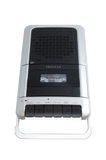 Proscan, Cassette Player/Recorder, With Freestanding Microphone, Silver