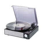 Proscan, 3 in 1 Bluetooth® Turntable Music System, Black