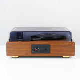 Proscan, 3 in 1 Bluetooth® Turntable Music System, Brown