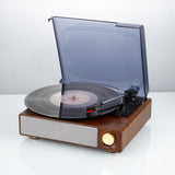 Proscan, 3 in 1 Bluetooth® Turntable Music System, Brown