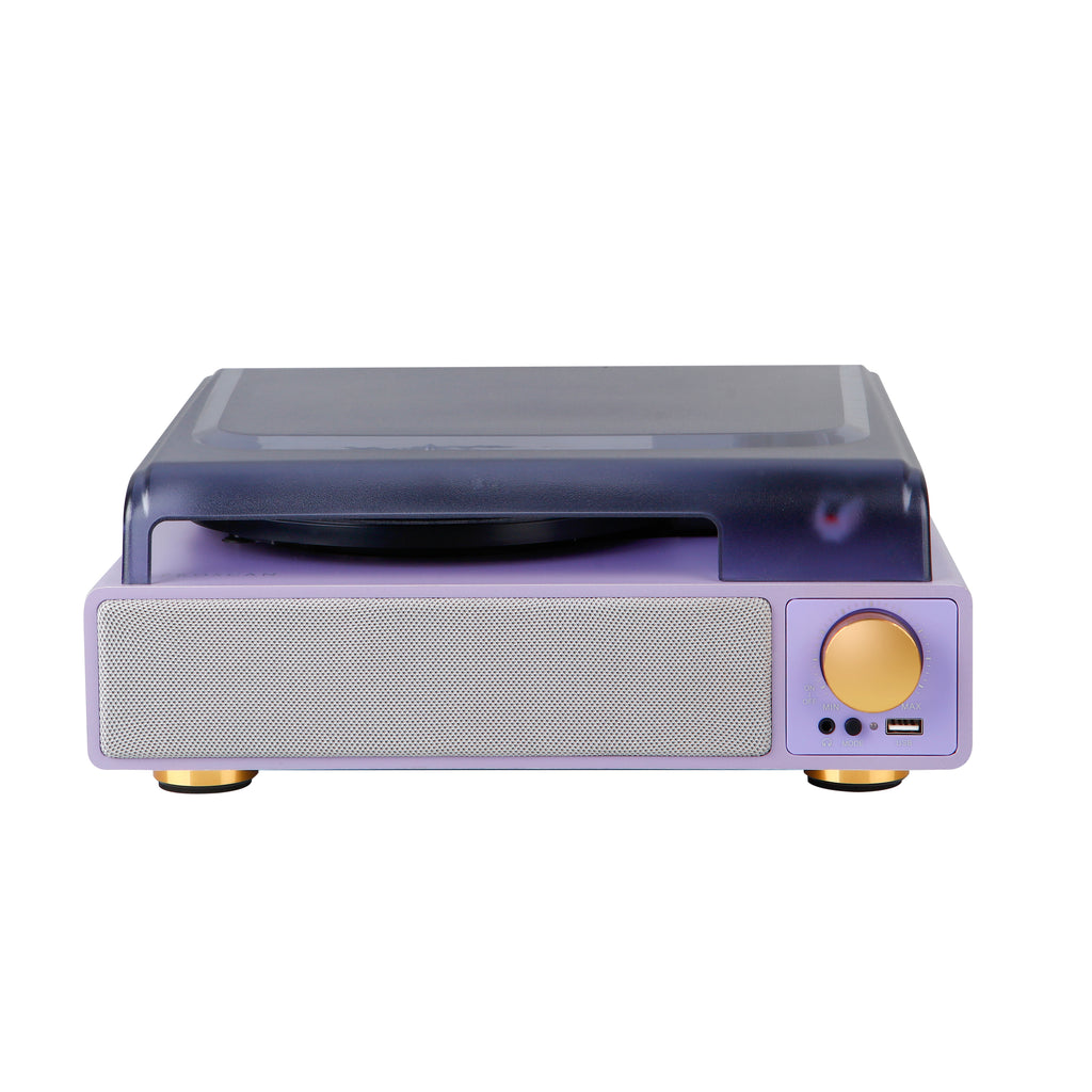 Proscan, 3 in 1 Bluetooth® Turntable Music System, Lilac