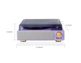 Proscan, 3 in 1 Bluetooth® Turntable Music System, Lilac