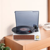Proscan, 3 in 1 Bluetooth® Turntable Music System, White