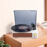 Proscan, 3 in 1 Bluetooth® Turntable Music System, White