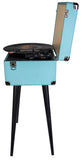 Proscan, Bluetooth® Retro Turntable, Built-In Speakers, With Stand, Blue