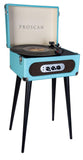 Proscan, Bluetooth® Retro Turntable, Built-In Speakers, With Stand, Blue