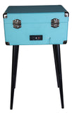 Proscan, Bluetooth® Retro Turntable, Built-In Speakers, With Stand, Blue