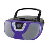 Proscan, Portable CD Radio Boombox, Purple