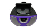 Proscan, Portable CD Radio Boombox, Purple