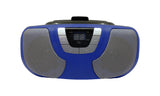 Proscan, Portable CD Radio Boombox, Blue