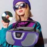 Proscan, Portable CD Radio Boombox, Purple