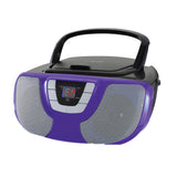 Proscan, Portable CD Radio Boombox, Purple
