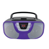 Proscan, Portable CD Radio Boombox, Purple