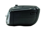 Proscan, Retro Portable CD Radio Boombox, Black