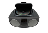 Proscan, Portable CD Radio Boombox, Black