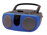 Proscan, Portable CD Radio Boombox, Blue