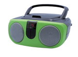 Proscan, Portable CD Radio Boombox, Green