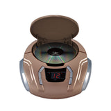 Proscan, Portable CD Radio Boombox, Champagne