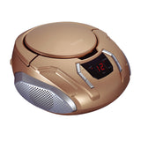 Proscan, Portable CD Radio Boombox, Champagne
