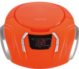 Proscan, Portable CD Radio Boombox, Orange
