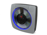 Proscan, Portable Wall Mounted Bluetooth® CD Player, Silver