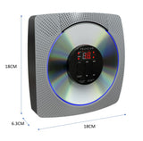 Proscan, Portable Wall Mounted Bluetooth® CD Player, Silver