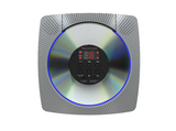 Proscan, Portable Wall Mounted Bluetooth® CD Player, Silver