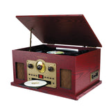 Proscan, Nostalgia 6 In 1 Bluetooth® CD Music Sytem, Wood