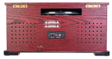 Proscan, Nostalgia 6 In 1 Bluetooth® CD Music Sytem, Wood