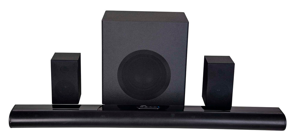Proscan, 35" 5.1 CH Bluetooth Soundbar, Wired Subwoofer, 2 Wireless Surround Speakers