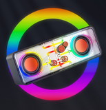 TWS TRANSPARENT LED LIGHT-UP BLUETOOTH SPEAKER