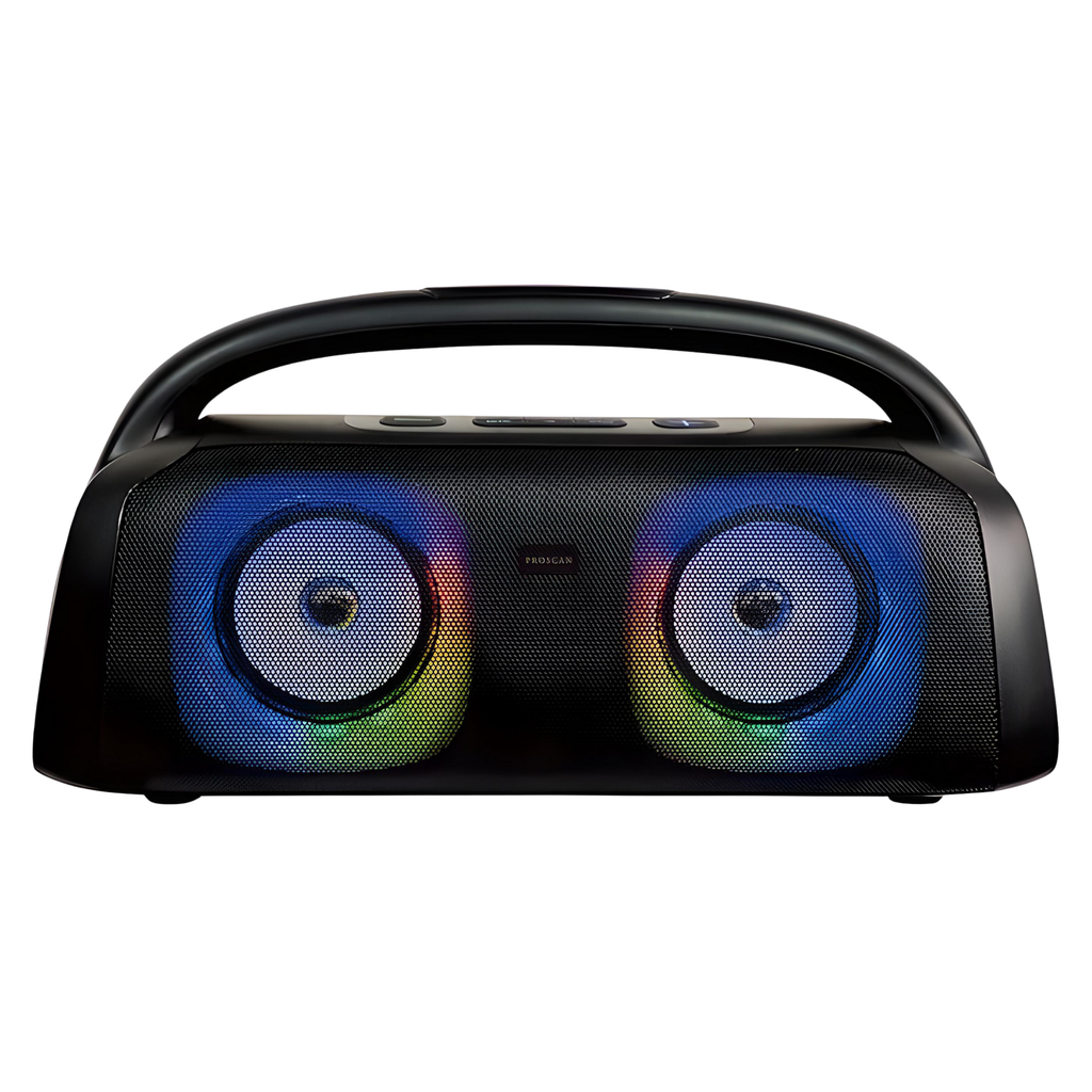PORTABLE TWS BLUETOOTH LIGHT UP SPEAKER/BOOMBOX