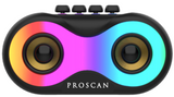 2 X 2" BLUETOOTH SPEAKER- LED LIGHT UP -USB