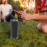 LIGHT UP BLUETOOTH SPEAKER-FM RADIO