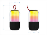 IP67 WATERPROOF TWS PORTABLE LIGHT UP BLUETOOTH SPEAKER