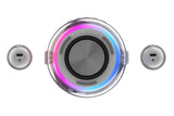 Proscan, Portable Bluetooth Speaker, Light Up, 2 Microphones