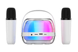 Proscan, Portable Bluetooth Speaker, Light Up, 2 Microphones