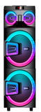 2 X 15" BLUETOOTH PARTY SPEAKER WITH MICROPHONE