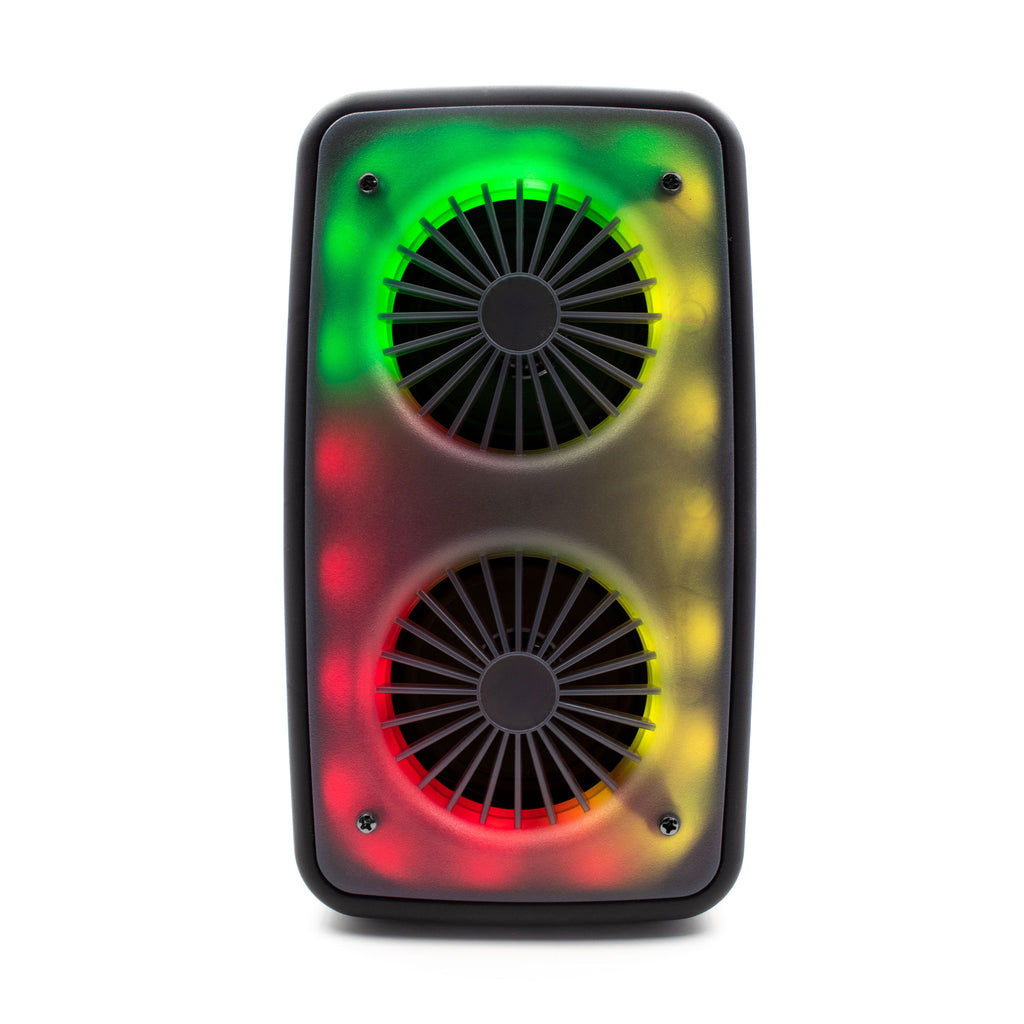 2 x 3" FLAME BLUETOOTH SPEAKER-9.05" TALL