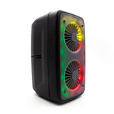 2 x 3" FLAME BLUETOOTH SPEAKER-9.05" TALL