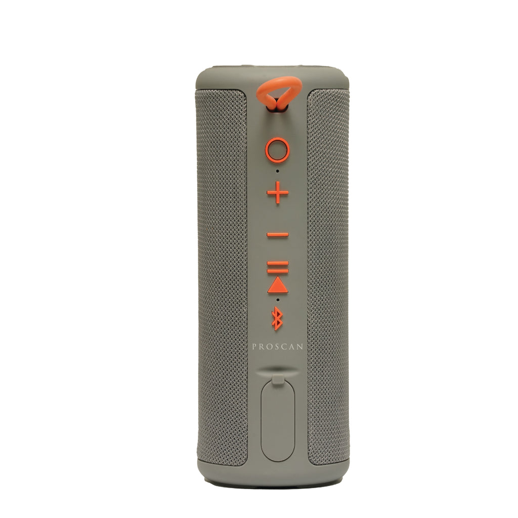 RUBBER FINISH BLUETOOTH SPEAKER WITH CLOTH TRIM-FM RADIO