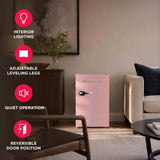 Frigidaire, 3.2 Cu. Ft. Retro Compact Refrigerator, Built-In Side Bottle Opener, Pink2
